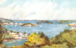 America Antilles Bermuda Hamilton Harbour Painting - Bermudes