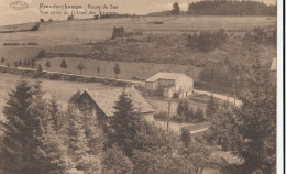 Delcampe - BELGIQUE - FRANCORCHAMPS - Route De Ster - Vue Prise De L'Hôtel Des Bruyères - Stavelot