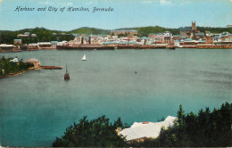 Delcampe - America Antilles Bermuda Harbour And City Of Hamolton - Bermuda