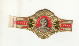 BAGUE DE CIGARE FLOR FINA GES.GESCHUTZT 15821 LUDWIG D. KIND 900-911 - Bagues De Cigares