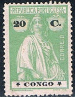 Congo, 1914, # 110 (II-II), MNG - Congo Portuguesa