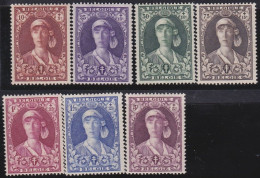 Belgie  .   OBP    .   326/332     .    *     .    Ongebruikt Met Gom .   /   .    Neuf Avec Gomme - Unused Stamps