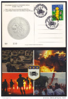 GENDARMERIE - GROUPEMENT BLINDE - VERSAILLES  - SATORY / 2000 CARTE NUMEROTEE (ref 6795) - Politie En Rijkswacht