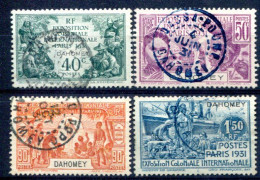 Dahomey         99/102  Oblitérés - Used Stamps