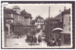 DISTRICT D'AUBONNE - BIERE - DEFILE MILITAIRE - ARMEE SUISSE - TB - Bière