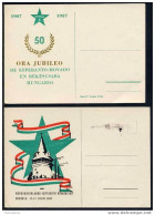 ESPERANTO / HONGRIE 1957 / 2 CARTES POSTALES (ref 751) - Esperanto