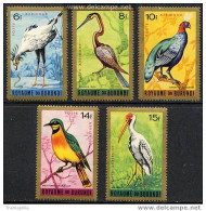 OISEAUX / BIRDS - BURUNDI Poste Aérienne # 487 à 495 ** / Cote 28.00 Euro (ref T140) - Flamingo's