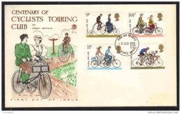 VELO - BICYCLE - FAHRRAD - GB / 1995 ENVELOPPE FDC (ref 3999w) - Vélo