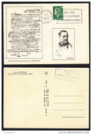 LOUIS PASTEUR - DOLE - JURA / 1972 OBLITERATION SECAP SUR CARTE POSTALE / 2 IMAGES (ref 4997) - Louis Pasteur