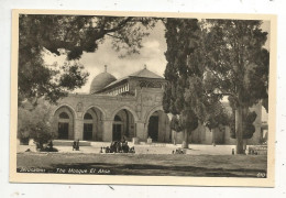 Cp, PALESTINE, JERUSALEM , The Mosque EL AKSA, Vierge, La Mosquée, Ed. The Oriental Commercial - Palestina