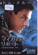 Carte Prépayée Japon  * CINEMA * FILM * MINORITY REPORT * 5046 *  PREPAID CARD Cinema * Japan Card Movie * KINO - Cinema