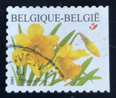 België - Belgique - C18/42 - 2001 - (°)used - Michel 3095 Dr - Trompetnarcis - Oblitérés