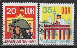 DDR  1691-1692 O - Gebraucht