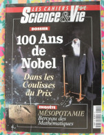 Les Cahiers De Science & Vie. N° 60 De 2000. Dossier 100 Ans De Nobel - Science