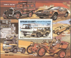 Djibouti 1982, Cars, Truck, 3BF - Trucks