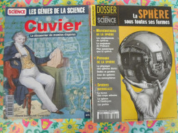 2 Revues Pour La Science . 2000-2003. Cuvier, La Sphère Sous Toutes Ses Formes. Mathématiques, Physique - Ciencia