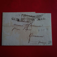 LETTRE TORINO POUR ANNONAY CACHET ITALIE LE PONT DE BEAUVOISIN 1829 - 1. ...-1850 Vorphilatelie