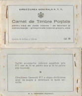 ROUMANIE ROMANIA RUMÄNIEN 1939 - Carnet / Booklet / Markenheftchen 59 L - Sigmaringen Peles - Markenheftchen