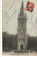 SAINT MICHEL SUR ORGE  -  L'Eglise (colorisée) - Saint Michel Sur Orge