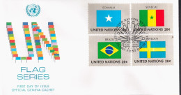 ONU NACIONES UNIDAS BANDERA FLAG SOMALIA BRASIL SWEDEN SENEGAL - Enveloppes