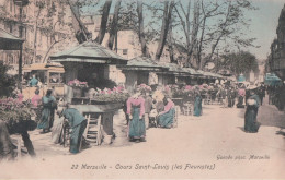 Marseille Cours Saint-Louis (les Fleuristes) - Straßenhandel Und Kleingewerbe
