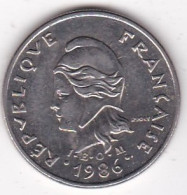 Nouvelle-Calédonie. 10 Francs 1986. En Nickel, Lec# 95 - New Caledonia