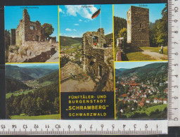 Mehrbildkarte Fünftäler - Und Burgenstadt Schramberg / Schwarzwald Nicht Gelaufen  ( AK 3812 ) - Schramberg