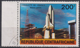 1981 Zentralafrika, ° Mi:CF 738, Sn:CF 447, Yt:CF 448, Conquest Of The Space 1981 - Centrafricaine (République)