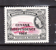 Guyana  Britannica  -   1968. Monte Roraima. MNH, Fresh - Géographie