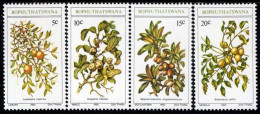 Bophuthatswana - 1980 - Edible Wild Fruits - Mint Stamp Set - Bofutatsuana