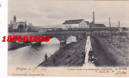 FOLIGNO  - IL FIUME TOPINO E LO ZUCCHERIFICIO  F/PICCOLO VIAGGIATA ANIMAZIONE - Foligno