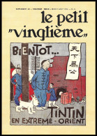 Carte Postale/Postkaart** - Kuifje/Tintin/Tim - Le Petit Vingtième, Supplément "Vingtième Siècle - Jeudi 02-08-34 N°31 - Philastrips