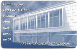 Portugal - PT (Chip) - Loja De Algés, AON V - PT100 - 06.1996, 10U, 8.000ex, Used - Portugal