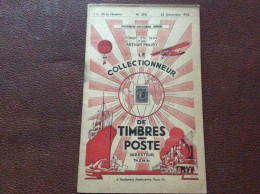 LE COLLECTIONNEUR De Timbres-Poste  No 596  ARTHUR MAURY  Décembre 1936 - Cataloghi Di Case D'aste