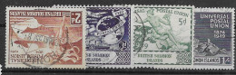 Solomon Islands VFU 1949 (2d With 1 Missing Perf) - Islas Salomón (...-1978)