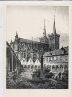 4232 XANTEN, Dom, Historische Ansicht Nach Stahlstich Um 1850 - Xanten