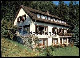 ÄLTERE POSTKARTE MÜNSTERTAL PENSION SCHÖNE AUSSICHT FAMILIE JOSEF MOLL KÖPFLEWEG SCHWARZWALD Ansichtskarte Postcard Cpa - Münstertal