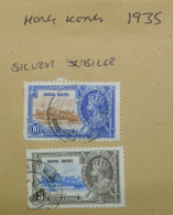 HONG KONG  STAMPS  King George V  Jubilee 1935   ~~L@@K~~ - Gebruikt