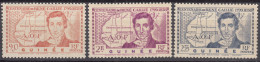 French Guinea, Guinee 1939 Mi#162-164 Mint Hinged - Unused Stamps