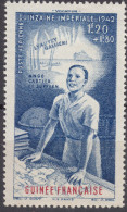 French Guinea, Guinee 1942 Mi#189 Mint Hinged - Ongebruikt