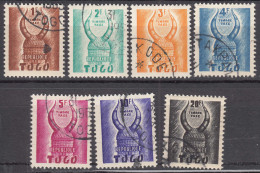 Togo 1959 Timbre Taxe Mi#55-61 Used - Oblitérés