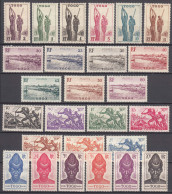 Togo 1941 Mi#130-155 Mint Hinged - Unused Stamps