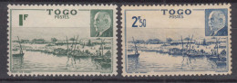 Togo 1941 Mi#163-164 Mint Hinged - Unused Stamps