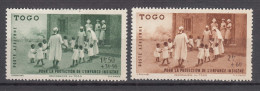 Togo 1942 Mi#174-175 Mint Hinged - Neufs