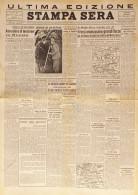 Quotidiano - Stampa Sera N. 210 - 1943 I Russi Ammassano Grandi Forze - Altri & Non Classificati