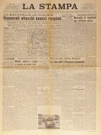 Quotidiano - La Stampa N. 74 - 1943 Rinnovati Attacchi Nemici Respinti - Altri & Non Classificati