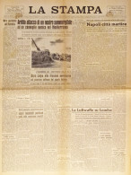 Quotidiano - La Stampa N. 143 - 1943 Ardito Attacco Di Un Nostro Sommergibile - Altri & Non Classificati