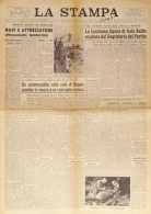 Quotidiano - La Stampa N. 154 - 1943 La Luminosa Figura Di Italo Balbo Esaltata - Altri & Non Classificati