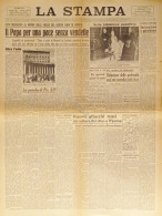 Quotidiano - La Stampa N. 210 - 1943 Il Papa Per Una Pace Senza Vendette - Altri & Non Classificati