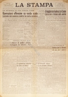 Quotidiano - La Stampa N. 212 - 1943 Operazioni Offensivi Su Vasta Scala - Altri & Non Classificati